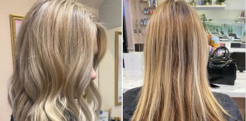 Champagne Blonde Aurora Hair Salon
