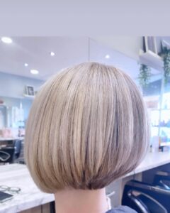 Aurora Hairdressing Northampton Blonde Short Bob