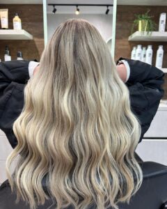 Champagne Balayage Aurora Hairdressing Northampton